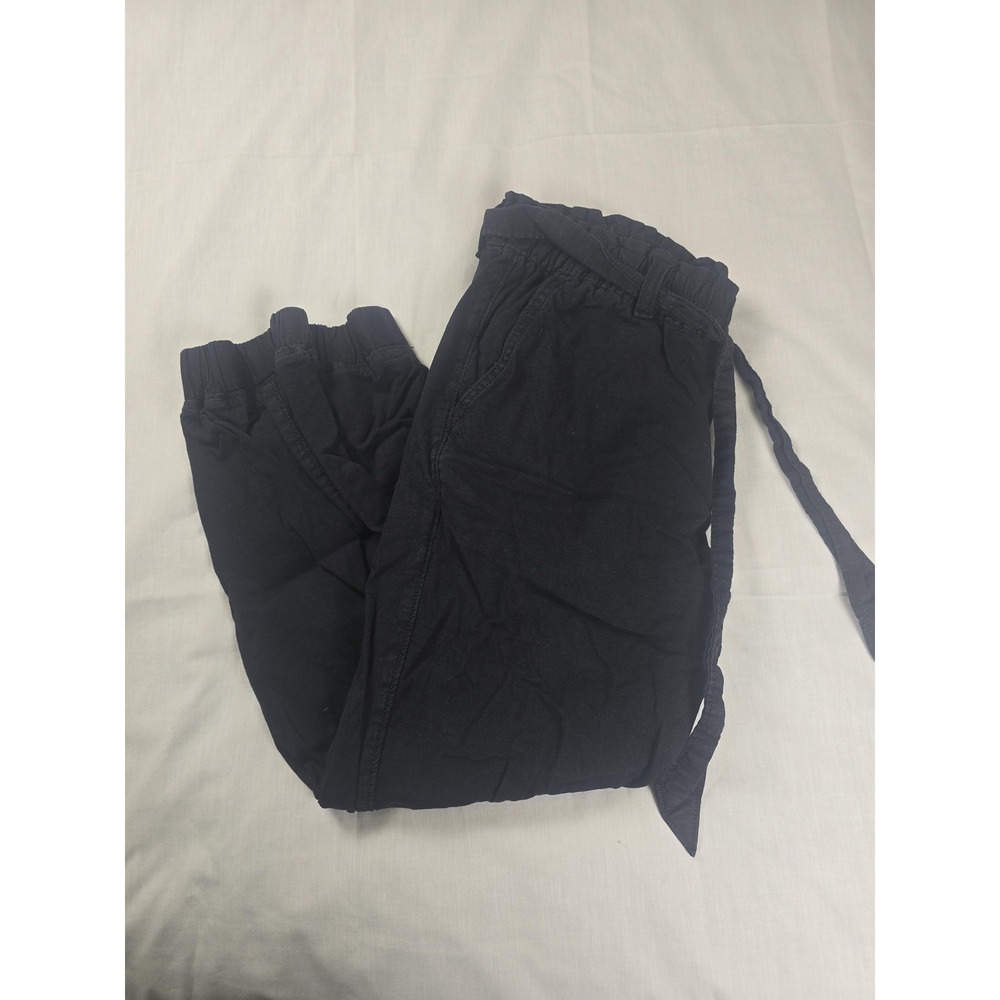 Levi's Pants Womens S Black‎ Jogger Twill Elastic Drawstring Cuffed Casual